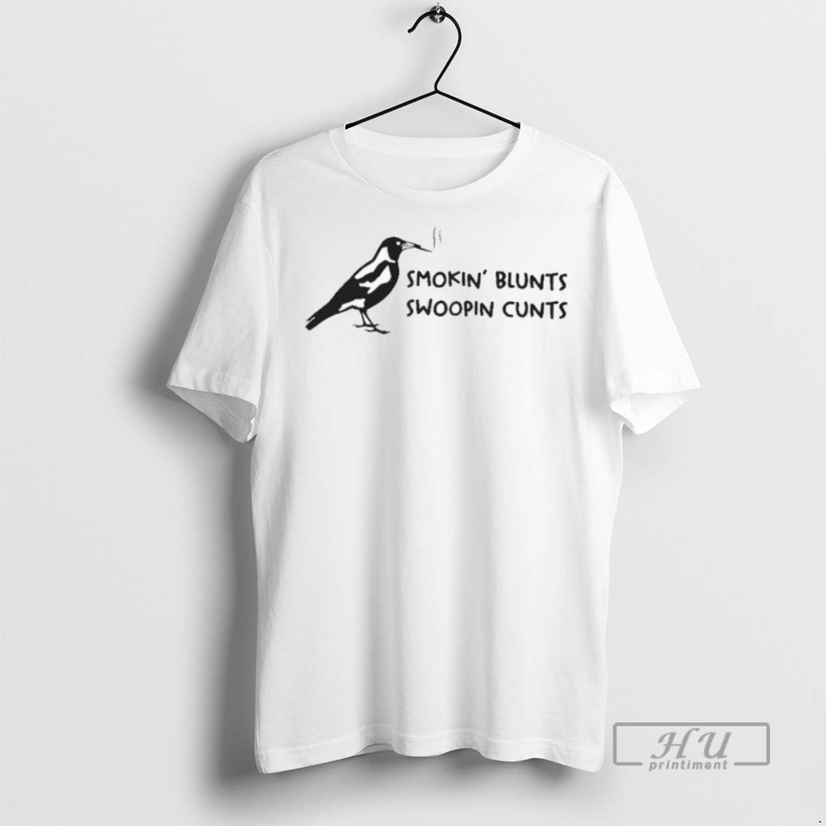 New Smoking Blunts Swooping Cunts - Adult & Kids T-Shirts, Sweatshirts & Hoodies apparel design preview 1