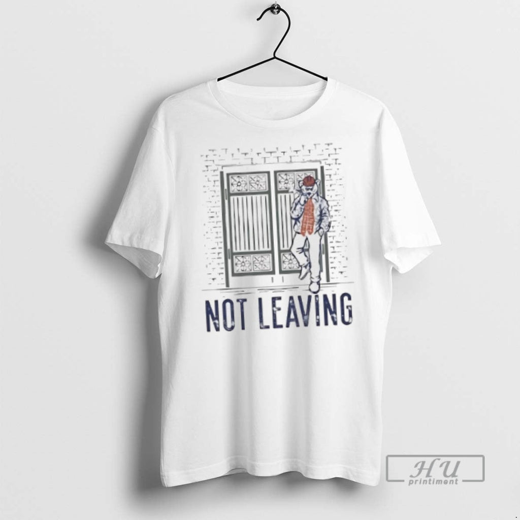 New Smoking Bear Not Leaving - Adult & Kids T-Shirts, Sweatshirts & Hoodies apparel design preview 1