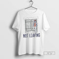 New Smoking Bear Not Leaving - Adult & Kids T-Shirts, Sweatshirts & Hoodies apparel design preview 1