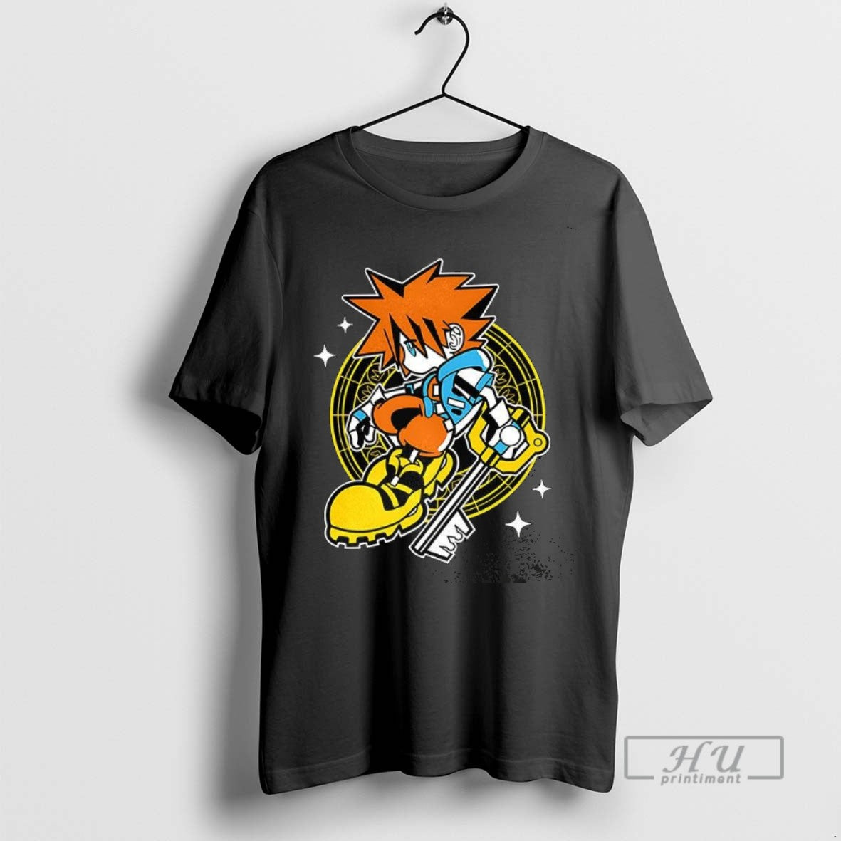 New Sora Kingdom Hearts Video Game Character Kill - Adult & Kids T-Shirts, Sweatshirts & Hoodies apparel design preview 1