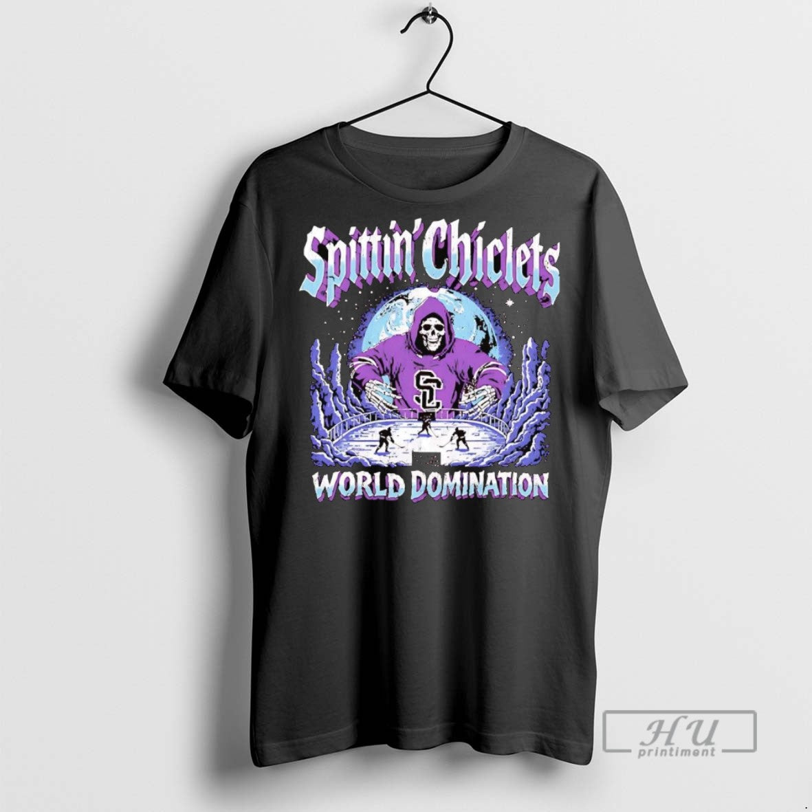 New Spittin Chiclets World Domination - Adult & Kids T-Shirts, Sweatshirts & Hoodies apparel design preview 1