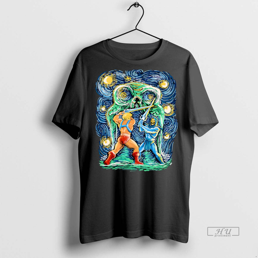 New Starry Masters Hee Man Vs Skeletor Graphic - Adult & Kids T-Shirts, Sweatshirts & Hoodies apparel design preview 1