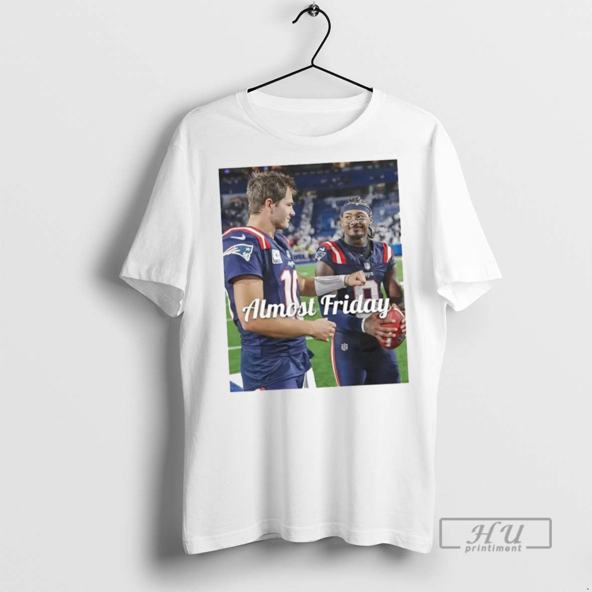 New Stefon Diggs And Mac Jones Humble Victory - Adult & Kids T-Shirts, Sweatshirts & Hoodies apparel design preview 1