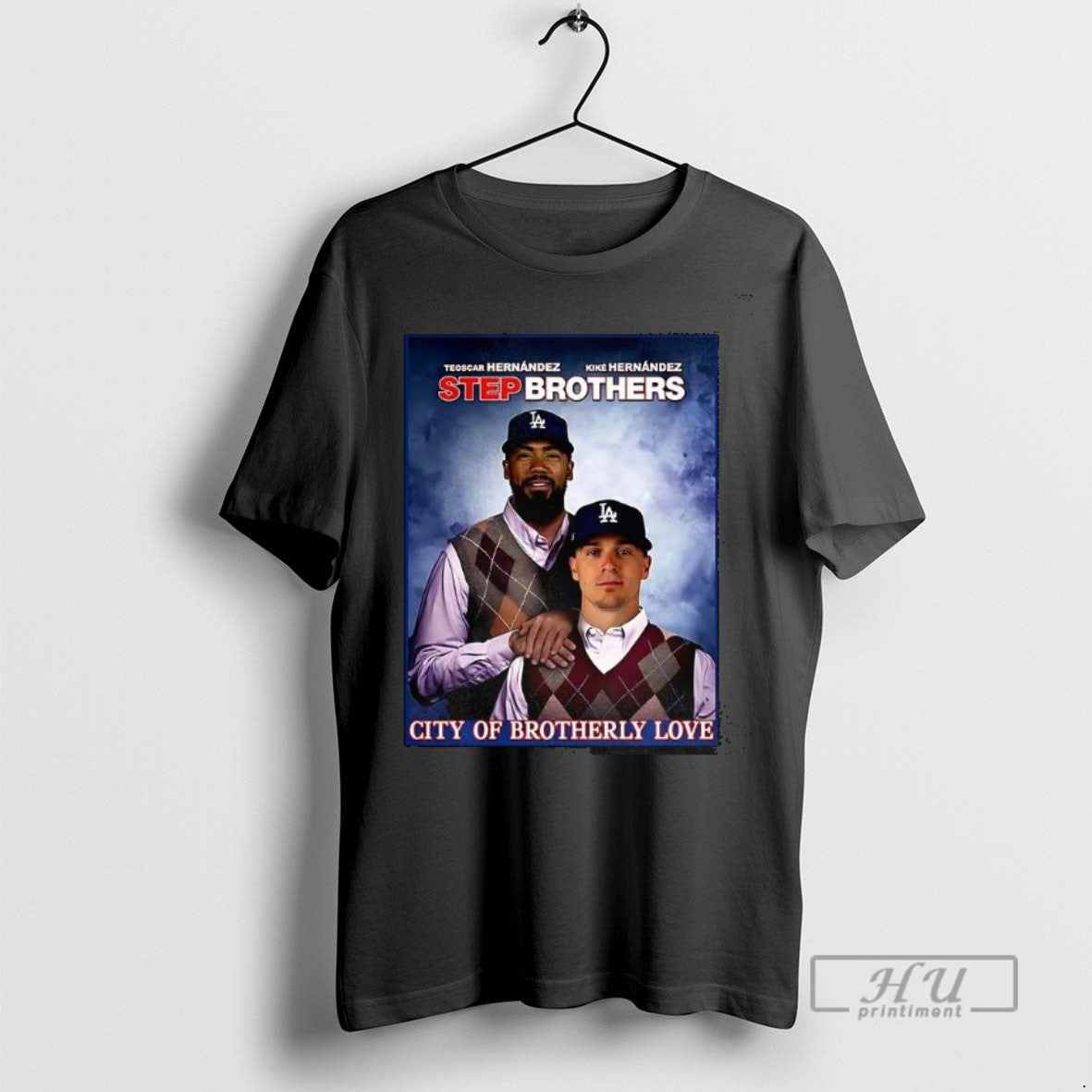 New Teoscar Hernandez And Kike Los Angeles Dodgers - Adult & Kids T-Shirts, Sweatshirts & Hoodies apparel design preview 1