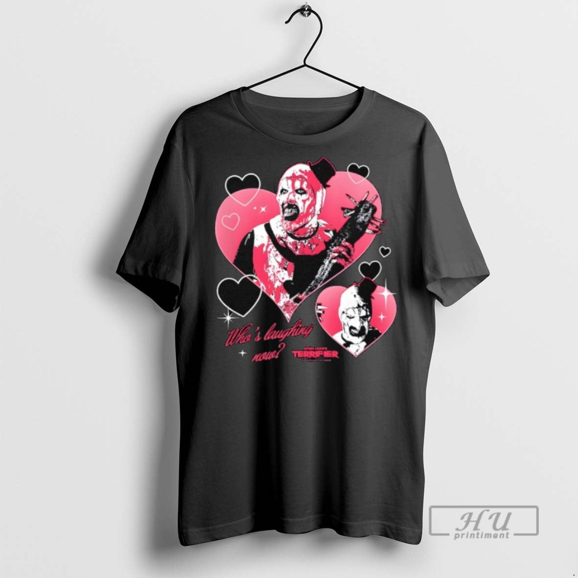 New Terrifier Whos Laughing Now Horror Movie - Adult & Kids T-Shirts, Sweatshirts & Hoodies apparel design preview 1