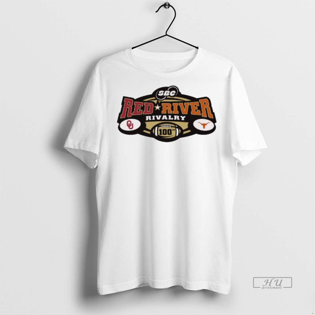 New Texas Longhorns Vs Oklahoma Sooners Sbc Red River - Adult & Kids T-Shirts, Sweatshirts & Hoodies apparel design preview 1