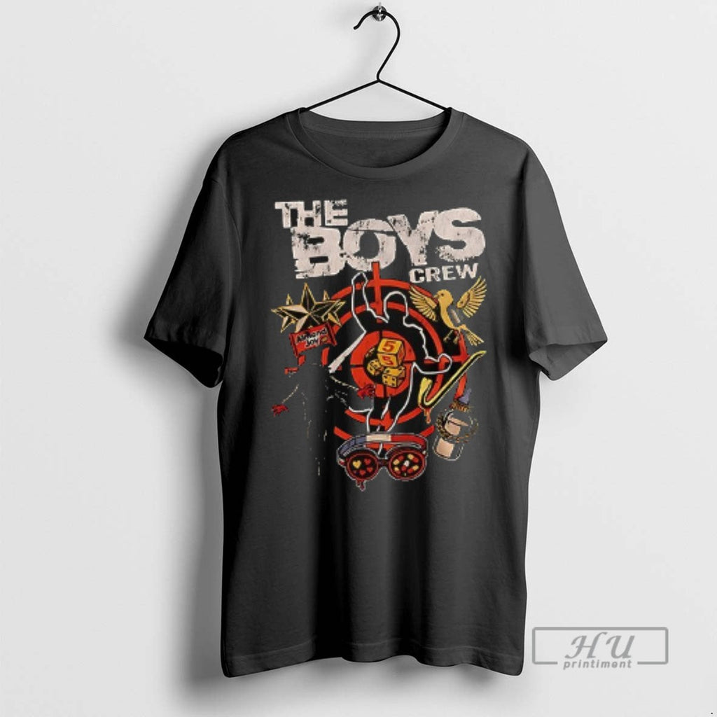 New The Boys Crew Film 2025 Almond Joy Vintage Double - Adult & Kids T-Shirts, Sweatshirts & Hoodies apparel design preview 1