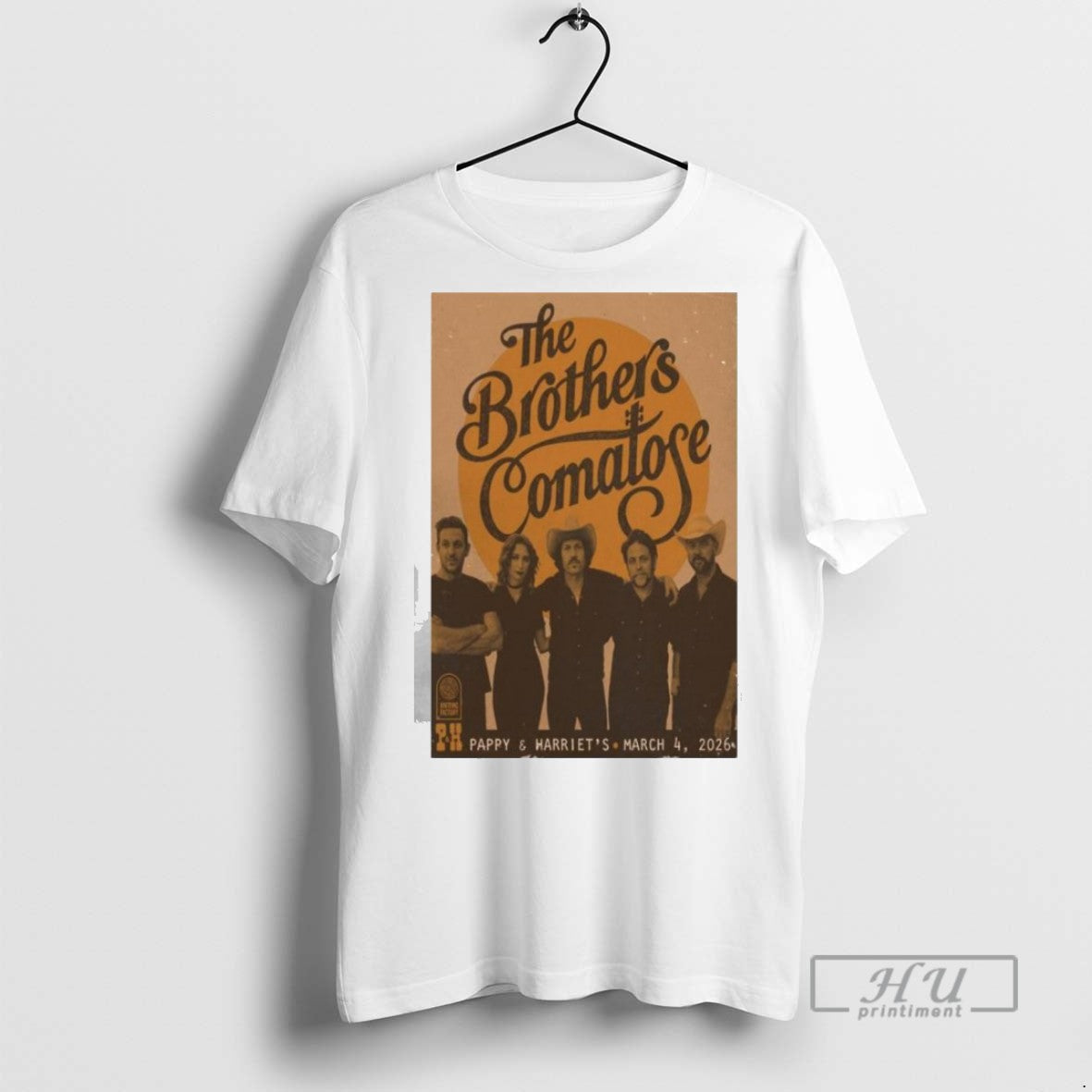 New The Brothers Comatose Pappy Harriets Concert - Adult & Kids T-Shirts, Sweatshirts & Hoodies apparel design preview 1
