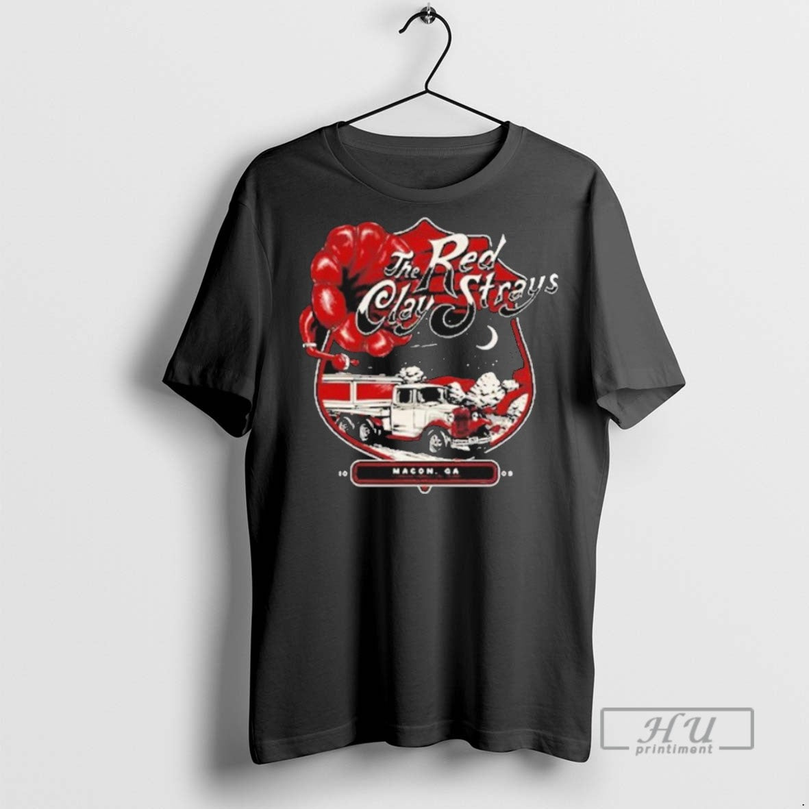 New The Red Clay Strays Macon Ga October 9 2025 - Adult & Kids T-Shirts, Sweatshirts & Hoodies apparel design preview 1