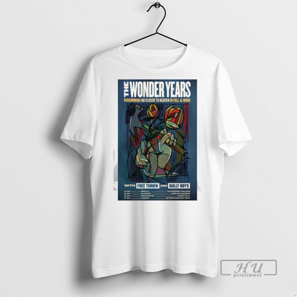 New The Wonder Years No Closer To Heaven 10 Year - Adult & Kids T-Shirts, Sweatshirts & Hoodies apparel design preview 1