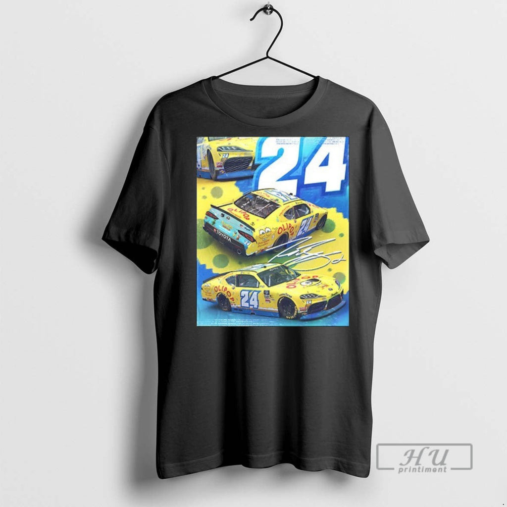 New Themed Olipop Nascar Toyota Race Car Number 24 - Adult & Kids T-Shirts, Sweatshirts & Hoodies apparel design preview 1