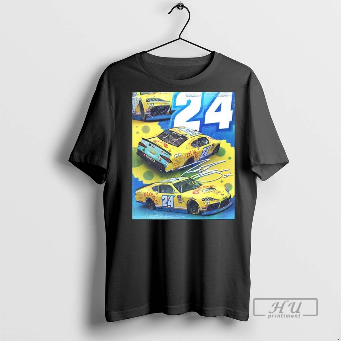 New Themed Olipop Nascar Toyota Race Car Number 24 - Adult & Kids T-Shirts, Sweatshirts & Hoodies apparel design preview 1