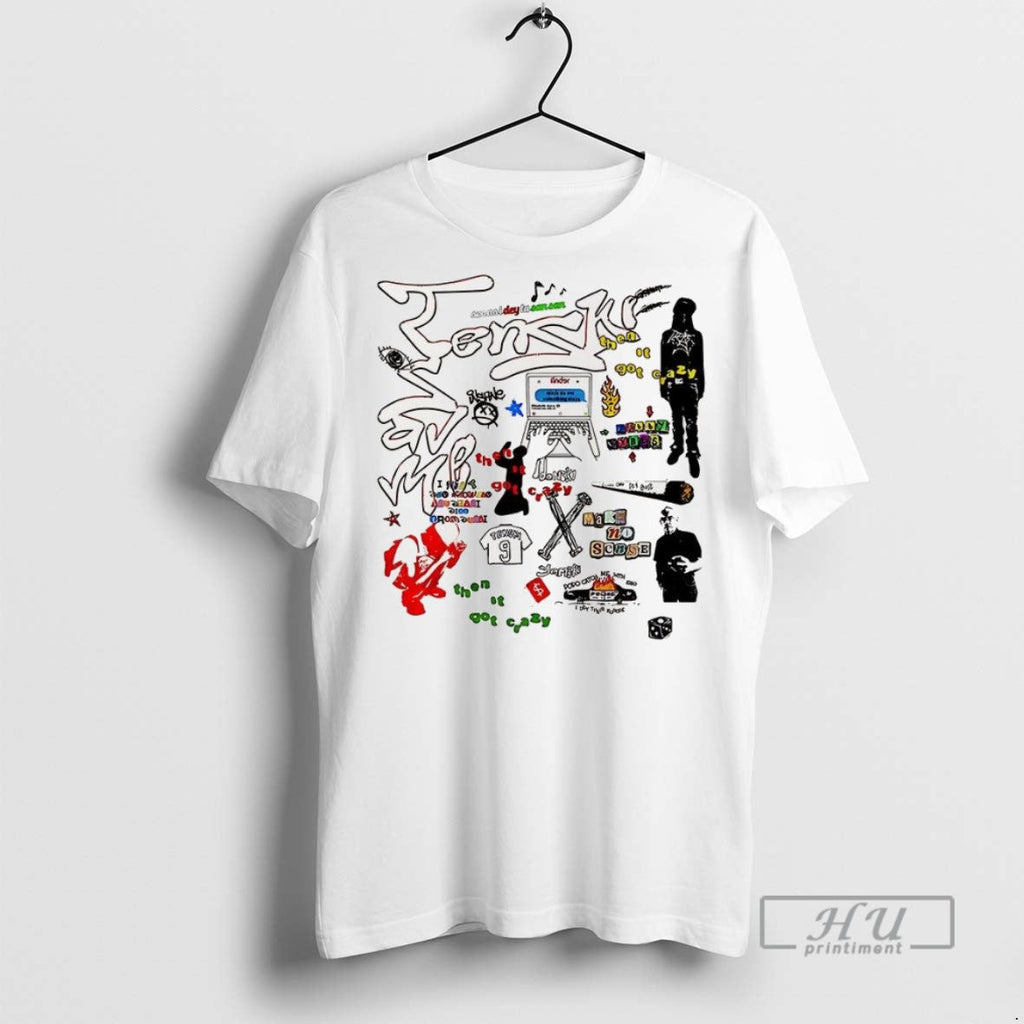 New Then It Got Crazy Graffiti Street Style - Adult & Kids T-Shirts, Sweatshirts & Hoodies apparel design preview 1