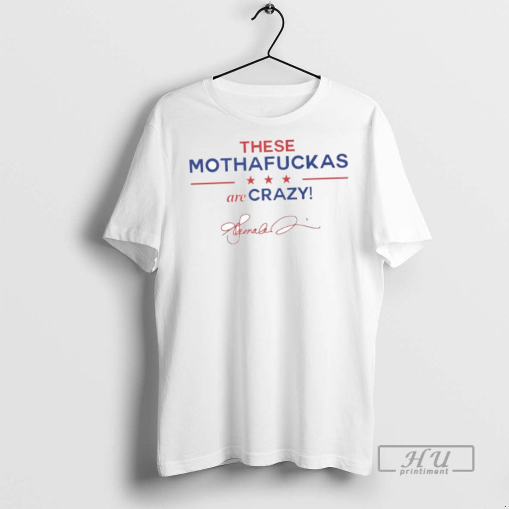 New These Mothafuckas Are Crazy Ornaments - Adult & Kids T-Shirts, Sweatshirts & Hoodies apparel design preview 1