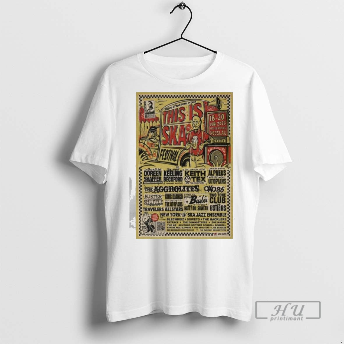 New This Is Ska Festival Rosslau Germany Concert June - Adult & Kids T-Shirts, Sweatshirts & Hoodies apparel design preview 1