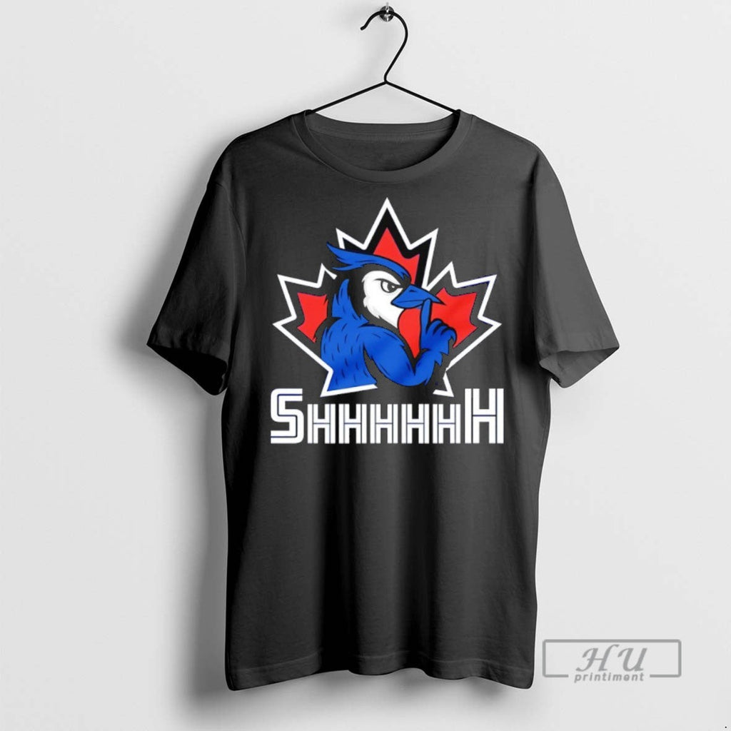 New Toronto Blue Jays Shhhhh Mascot - Adult & Kids T-Shirts, Sweatshirts & Hoodies apparel design preview 1