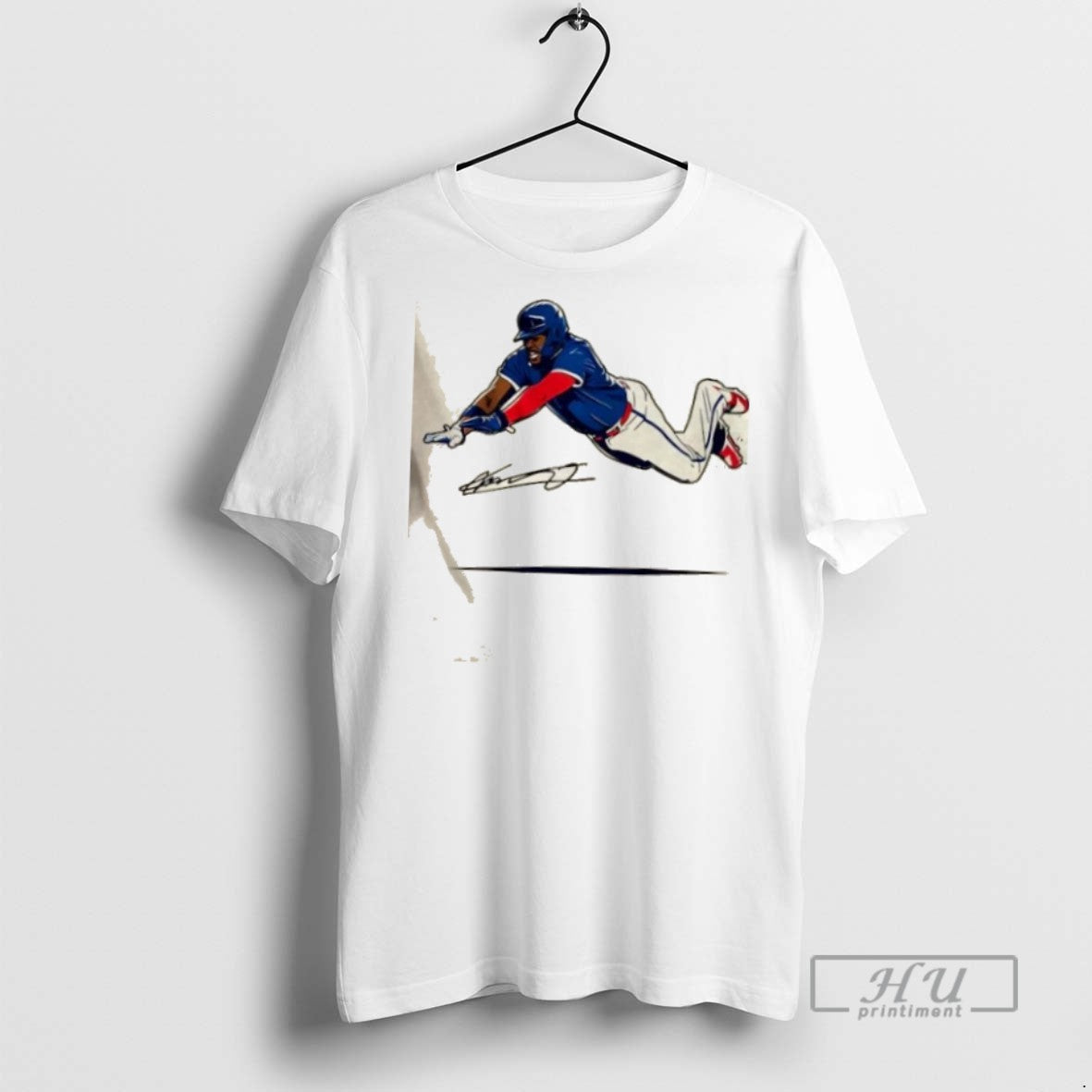New Toronto Blue Jays Vladimir Guerrero Jr Flying - Adult & Kids T-Shirts, Sweatshirts & Hoodies apparel design preview 1