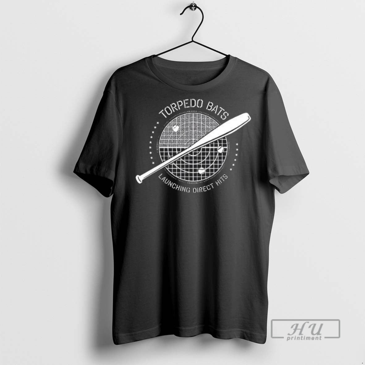 New Torpedo Bats Launching Direct Hits Baseball - Adult & Kids T-Shirts, Sweatshirts & Hoodies apparel design preview 1