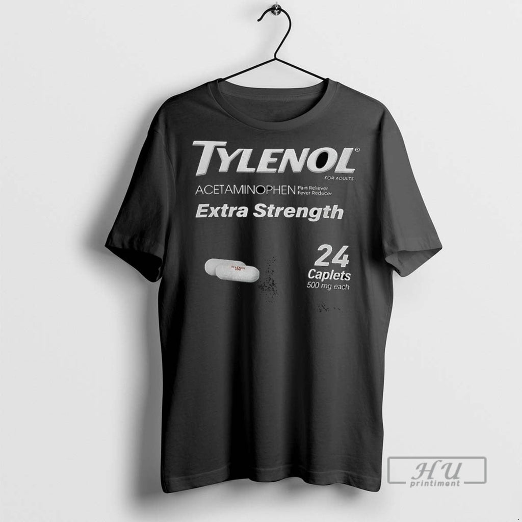 New Tylenol Medicine Extra Strength - Adult & Kids T-Shirts, Sweatshirts & Hoodies apparel design preview 1
