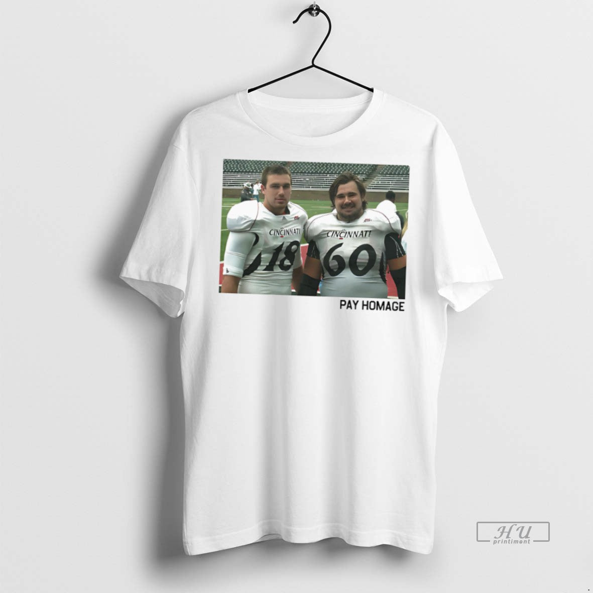 New Uc Bearcats Kelce Brothers Pay Homage Graphic - Adult & Kids T-Shirts, Sweatshirts & Hoodies apparel design preview 1