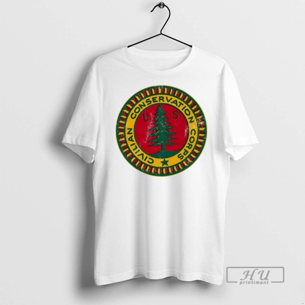 New Us Civilian Conservation Corps - Adult & Kids T-Shirts, Sweatshirts & Hoodies apparel design preview 1