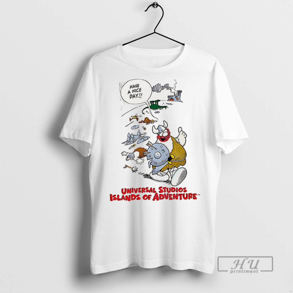 New Universal Studios Islands Of Adventure Viking - Adult & Kids T-Shirts, Sweatshirts & Hoodies apparel design preview 1