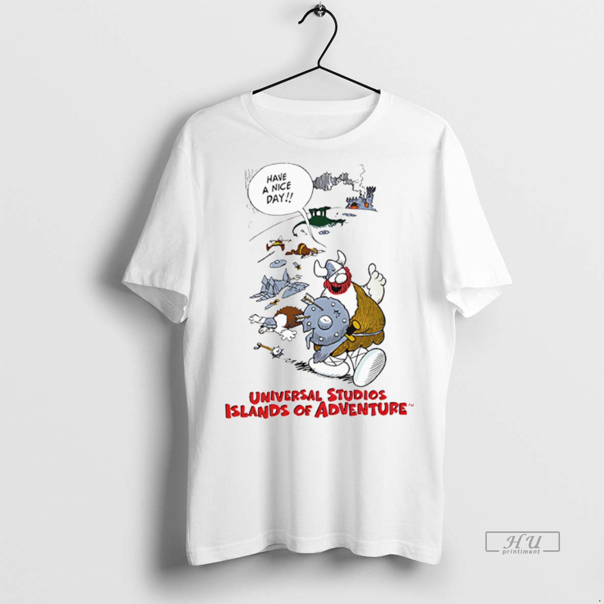 New Vintage Universal Studios Islands Of Adventure - Adult & Kids T-Shirts, Sweatshirts & Hoodies apparel design preview 1