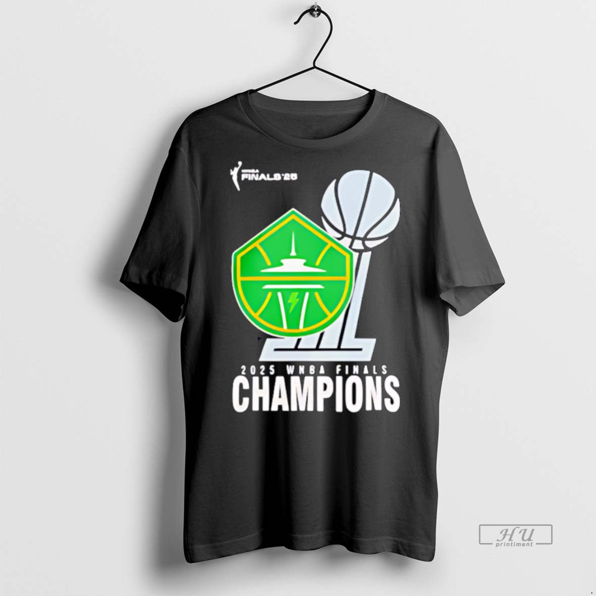 New Wnba Shop 2025 Champions Seattle Storm Finals - Adult & Kids T-Shirts, Sweatshirts & Hoodies apparel design preview 1