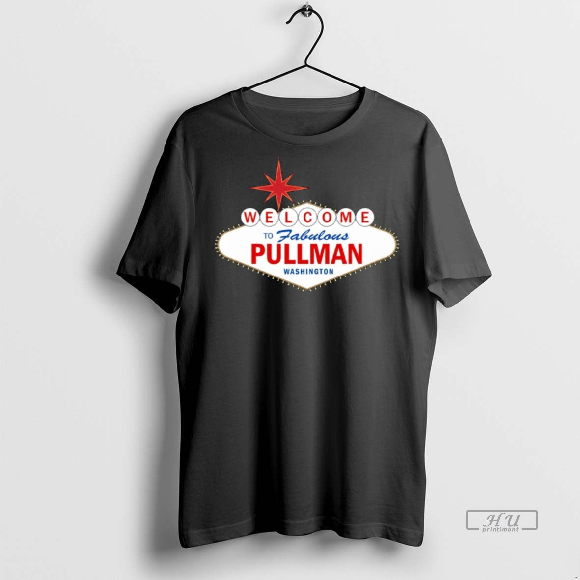 New Welcome To Fabulous Pullman Washington State - Adult & Kids T-Shirts, Sweatshirts & Hoodies apparel design preview 1