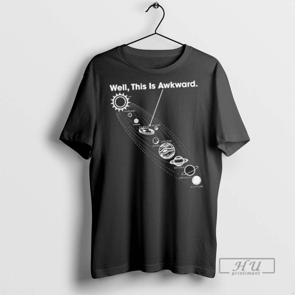 New Well This Is Awkward Galaxy - Adult & Kids T-Shirts, Sweatshirts & Hoodies apparel design preview 1