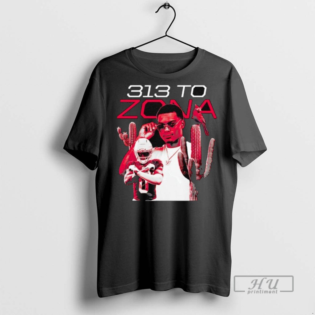 New Will Johnson 313 To Zona Arizona Cardinals - Adult & Kids T-Shirts, Sweatshirts & Hoodies apparel design preview 1