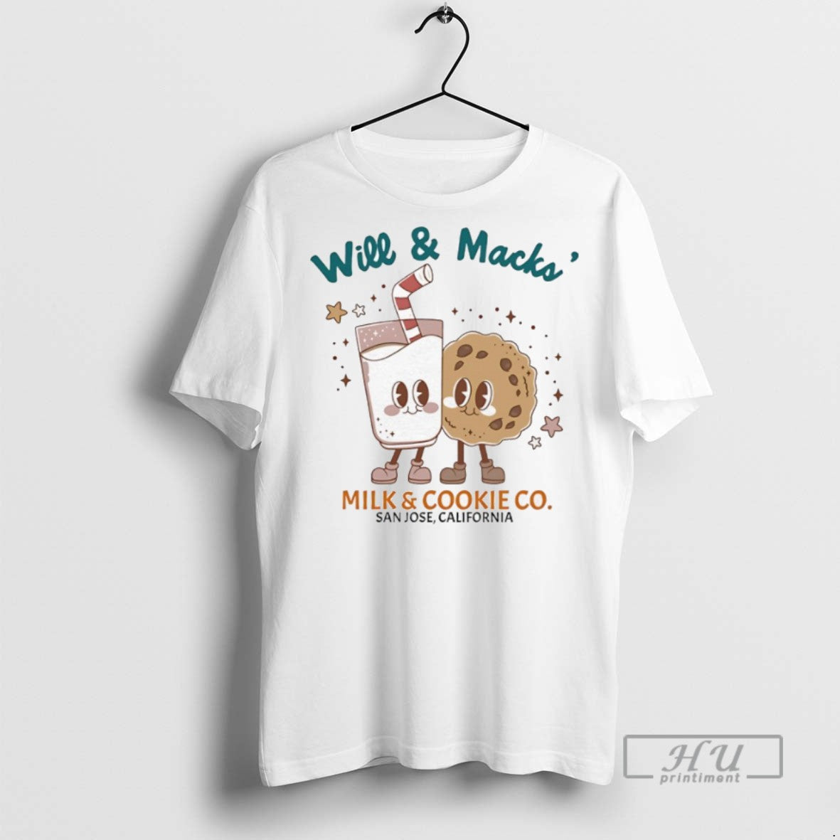 New Will Macks Milk Cookie Co San Jose California - Adult & Kids T-Shirts, Sweatshirts & Hoodies apparel design preview 1