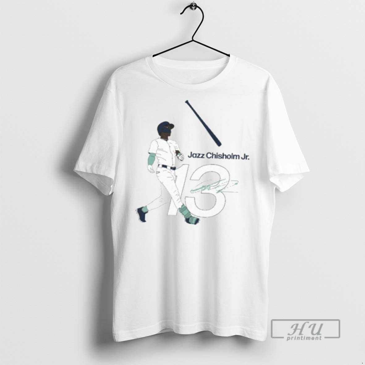 New Yankees Jazz Bat Flip - Adult & Kids T-Shirts, Sweatshirts & Hoodies apparel design preview 1