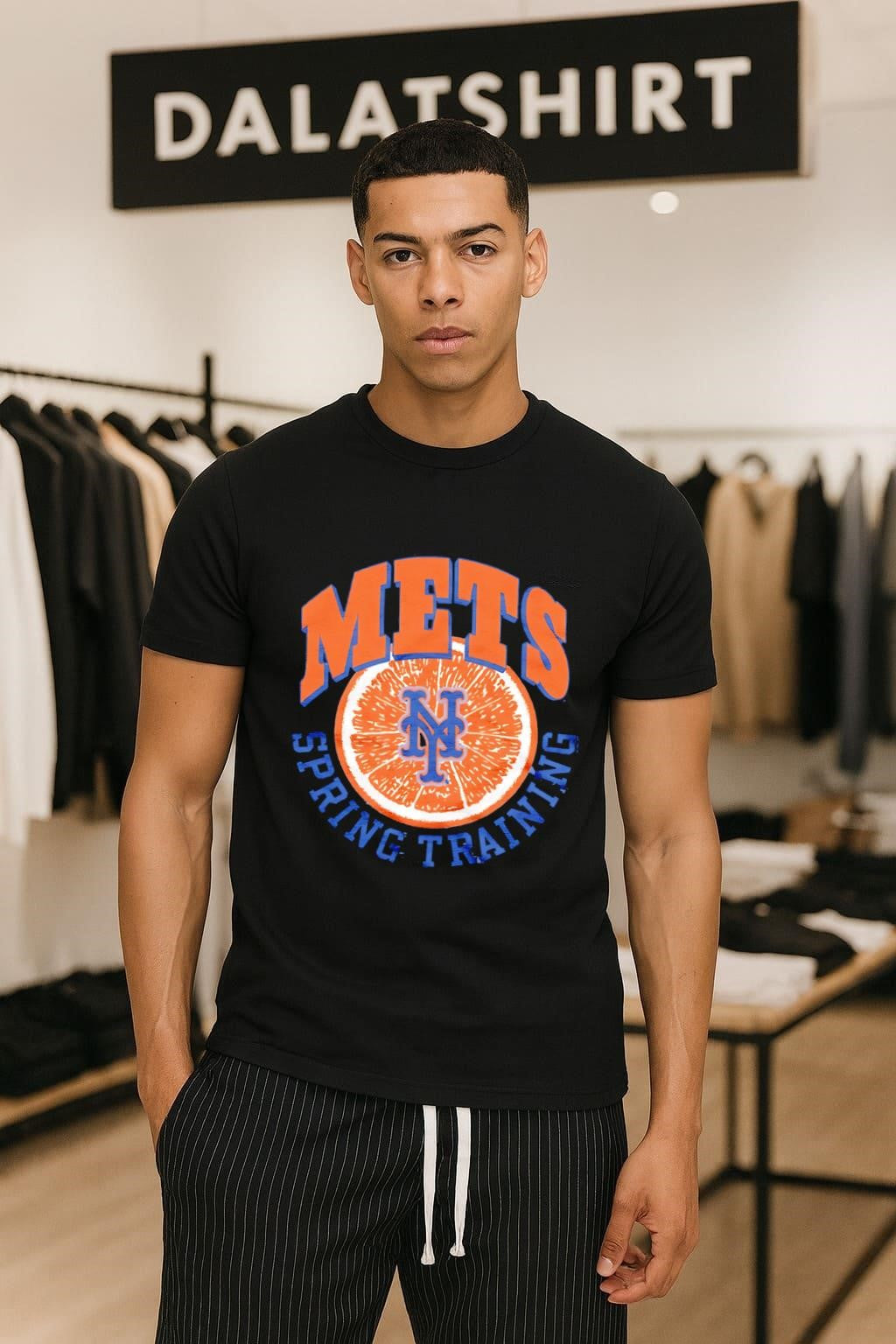 New York Mets Baseball Spring Training Orange Fruit - Adult & Kids T-Shirts, Sweatshirts & Hoodies apparel design preview 1
