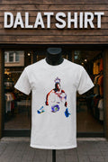 New York Number 11 Basketball Player Crowned Sitting - Adult & Kids T-Shirts, Sweatshirts & Hoodies apparel design preview 1