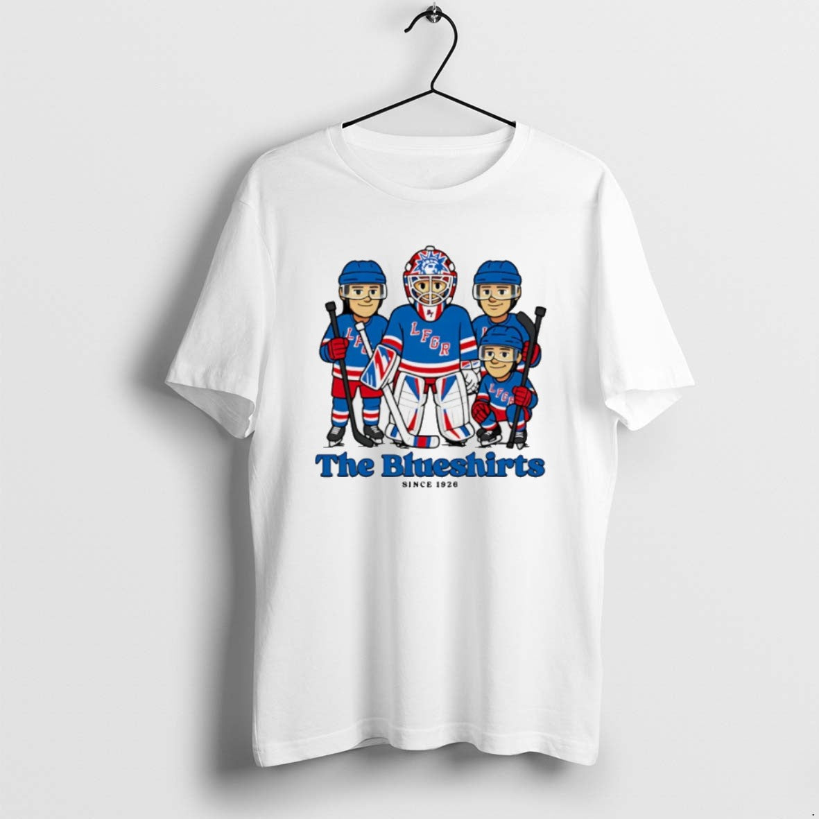 New York Rangers The Blueshirts Since 1926 - Adult & Kids T-Shirts, Sweatshirts & Hoodies apparel design preview 1