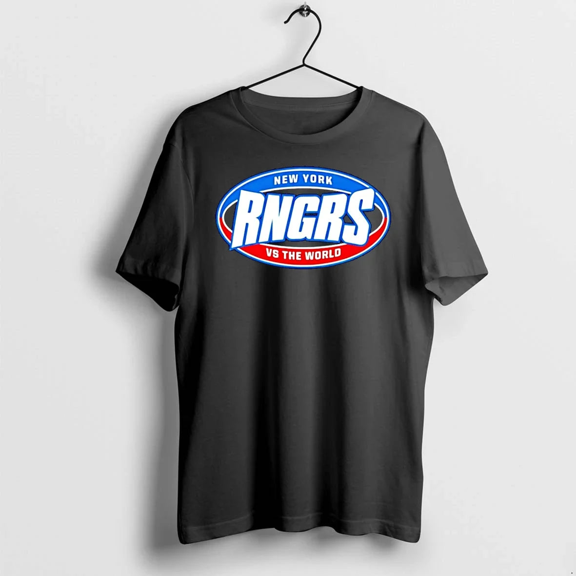 New York Rangers Vs The World Sweater - Adult & Kids T-Shirts, Sweatshirts & Hoodies apparel design preview 1