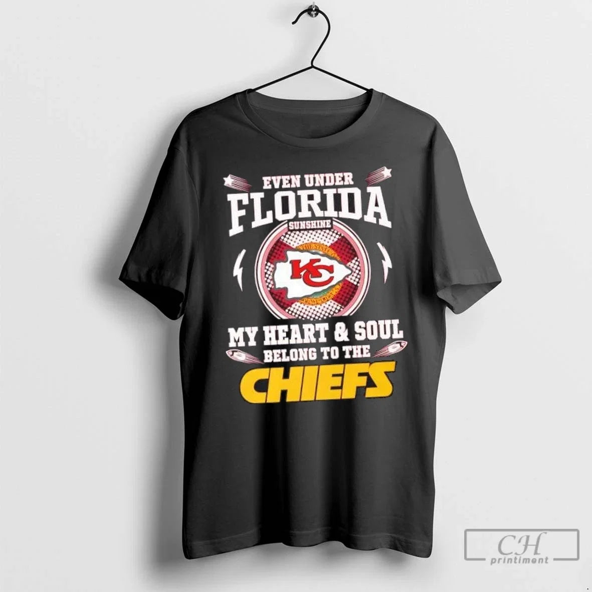 Nice Even Under Florida Sunshine My Heart And Soul - Adult & Kids T-Shirts, Sweatshirts & Hoodies apparel design preview 1