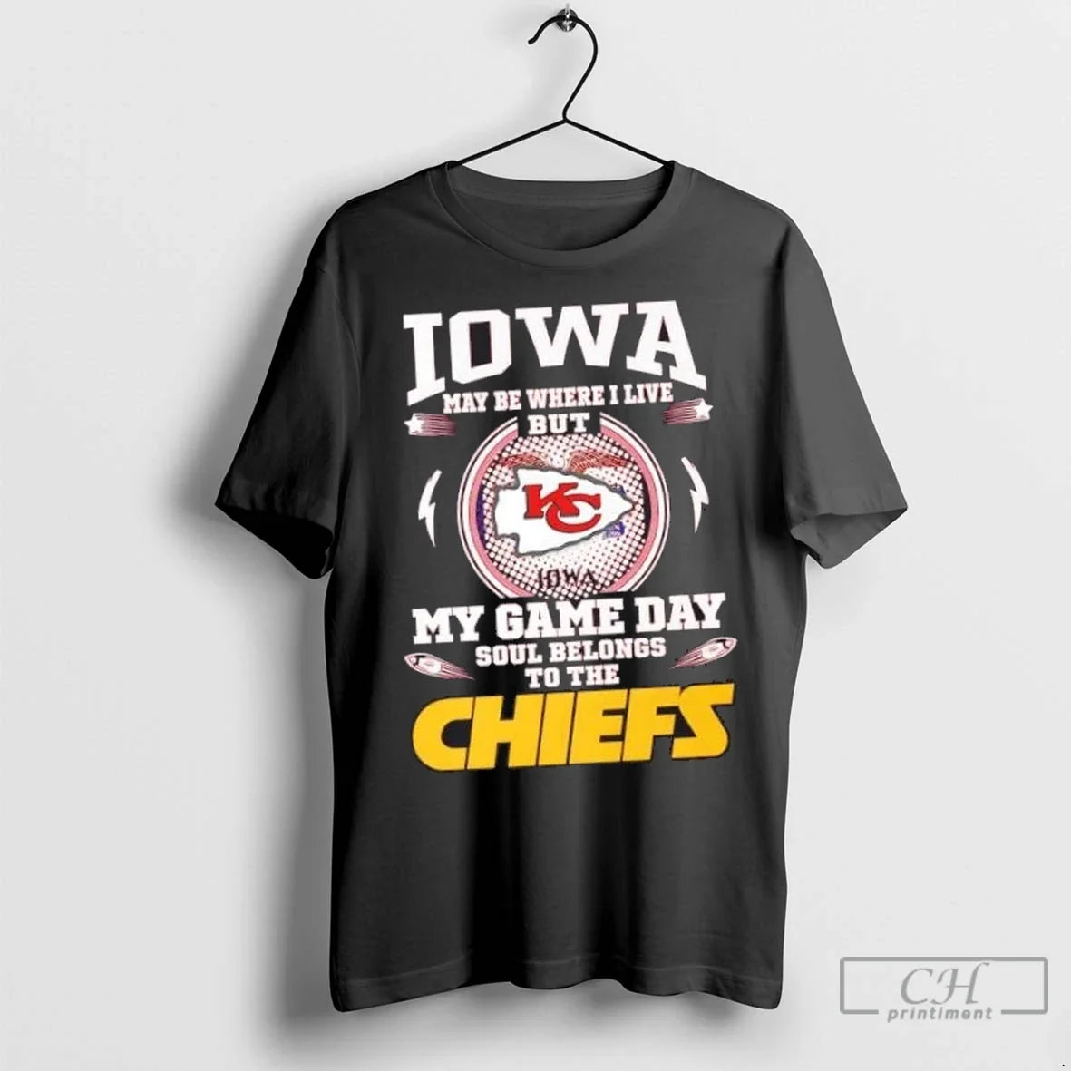 Nice Even Under Iowa Sunshine My Heart And Soul - Adult & Kids T-Shirts, Sweatshirts & Hoodies apparel design preview 1