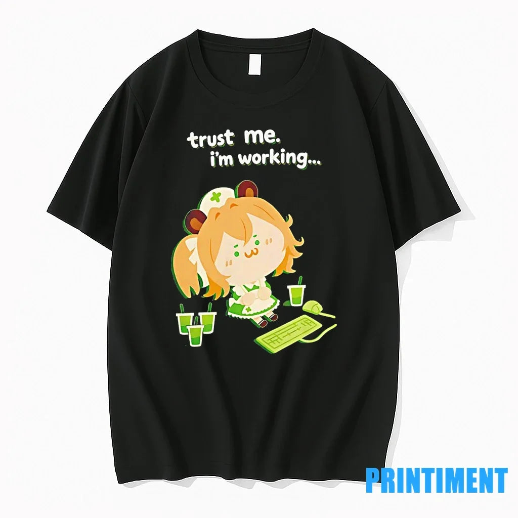 Nimi Nightmare Trust Me Im Working Sweater - Adult & Kids T-Shirts, Sweatshirts & Hoodies apparel design preview 1