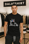 No Kings Cat meme - Adult & Kids T-Shirts, Sweatshirts & Hoodies apparel design preview 1