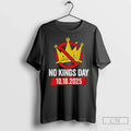 No Kings In America Crown 10 18 2025 - Adult & Kids T-Shirts, Sweatshirts & Hoodies apparel design preview 1