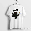 No Kings In America Nope Black Cat Kick Crown Anti - Adult & Kids T-Shirts, Sweatshirts & Hoodies apparel design preview 1