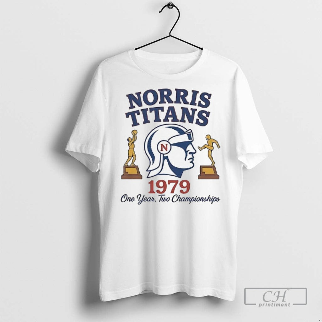 Norris Titans 1979 One Year Two Championship - Adult & Kids T-Shirts, Sweatshirts & Hoodies apparel design preview 1