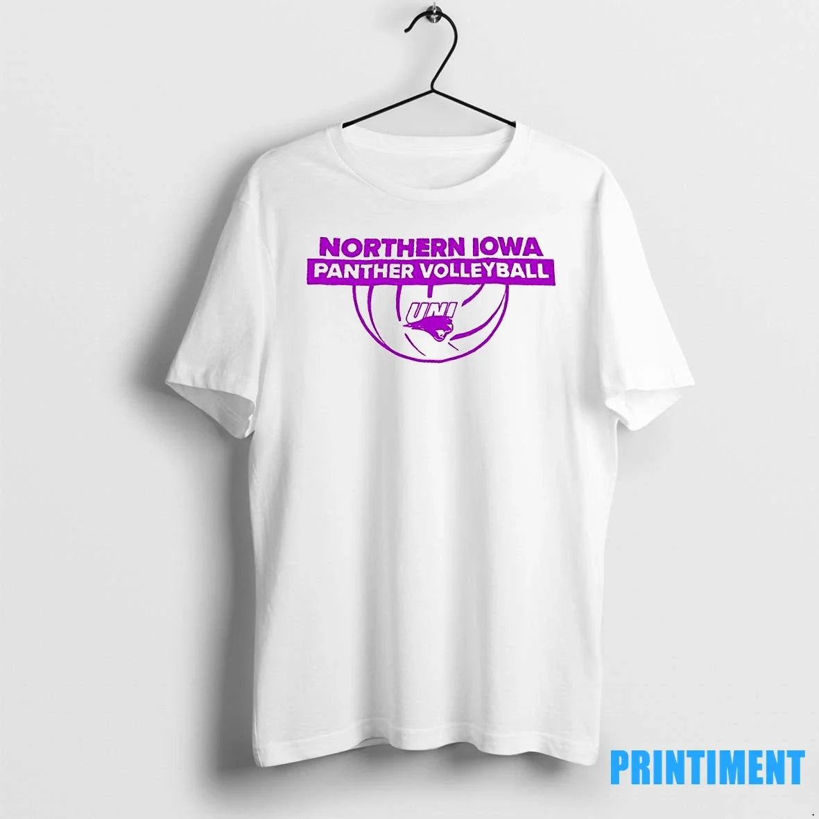Northern Iowa Panther Volleyball Logo Sweater - Adult & Kids T-Shirts, Sweatshirts & Hoodies apparel design preview 1