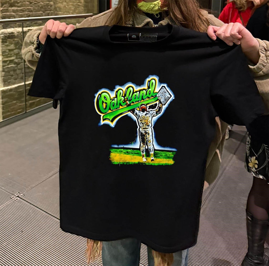 Oakland Athletics 24 - Adult & Kids T-Shirts, Sweatshirts & Hoodies apparel design preview 2