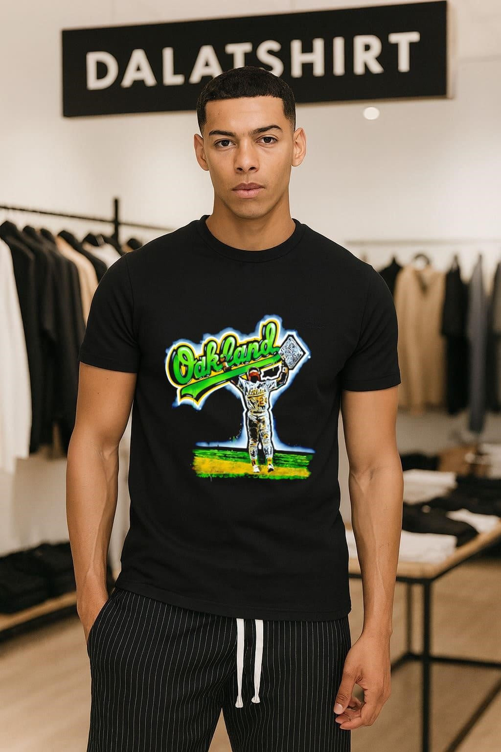 Oakland Athletics 24 - Adult & Kids T-Shirts, Sweatshirts & Hoodies apparel design preview 1