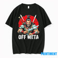 Off Meta Fierce Warrior Graphic Sweater - Adult & Kids T-Shirts, Sweatshirts & Hoodies apparel design preview 1
