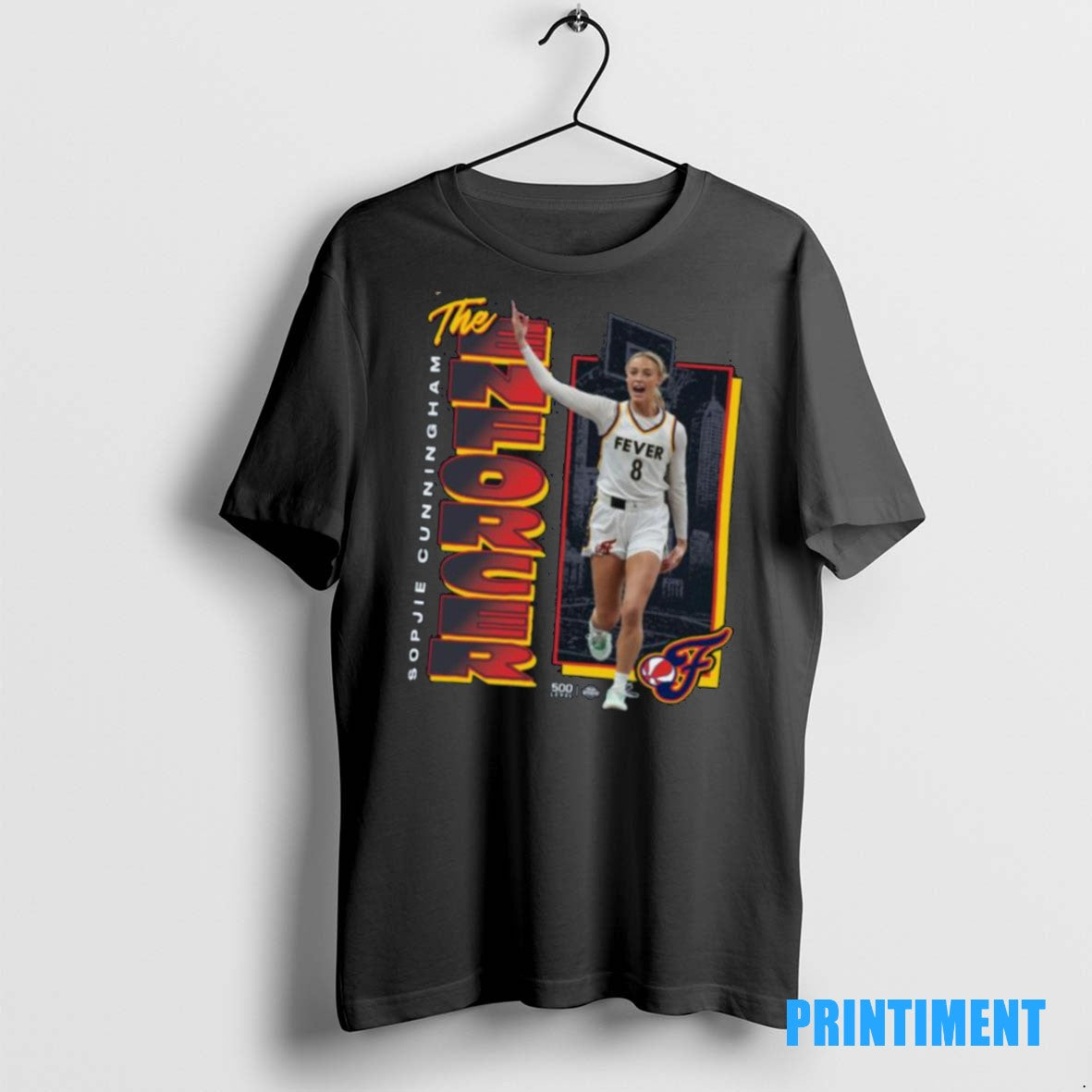 Official Indiana Fever Merch Sophie Cunningham The - Adult & Kids T-Shirts, Sweatshirts & Hoodies apparel design preview 1