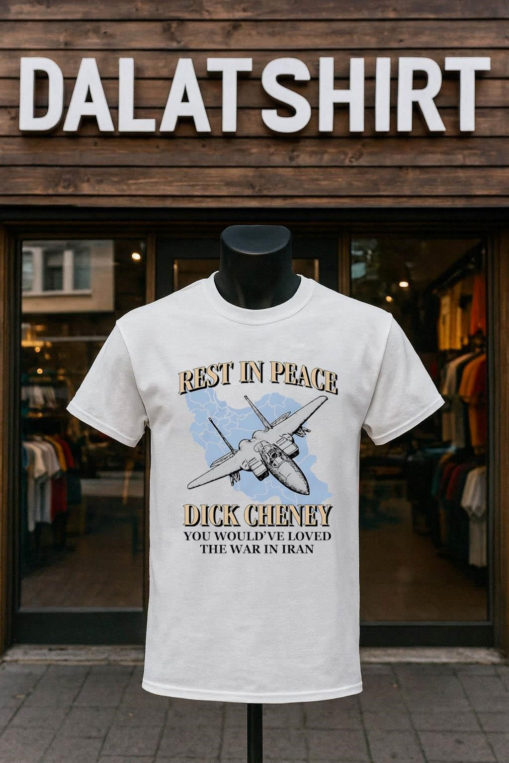 Rest In Peace You Would've Loved The War Iran - Adult & Kids T-Shirts, Sweatshirts & Hoodies apparel design preview 1